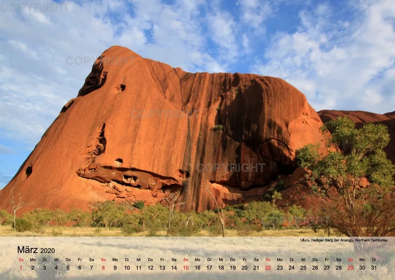 Down Under, ein Australien Kalender 2020 (A2 quer)
