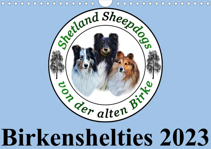 Birkenshelties Kalender 2023 in A4