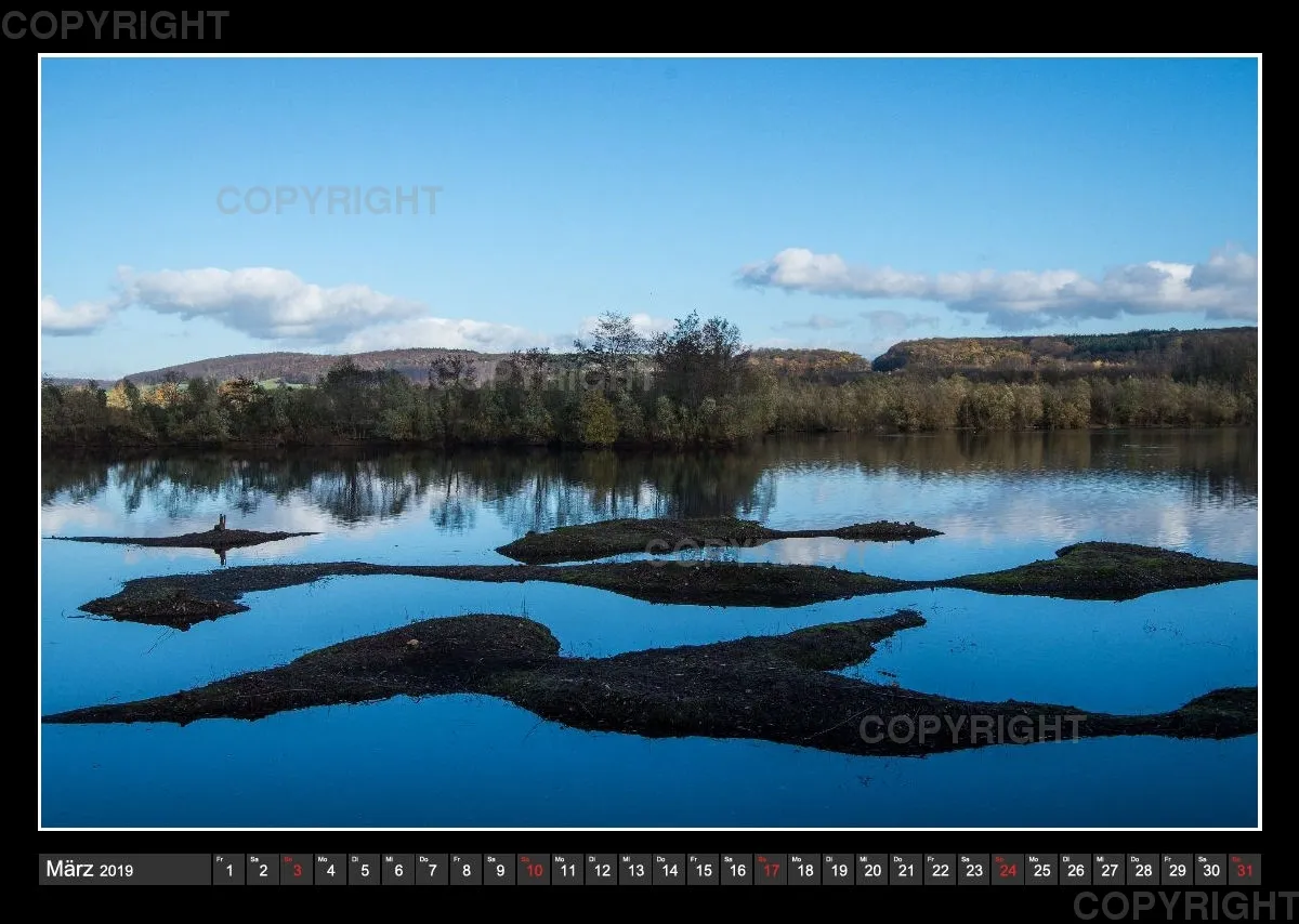 Fotokalender / Northeimer Kiesseen, 2019