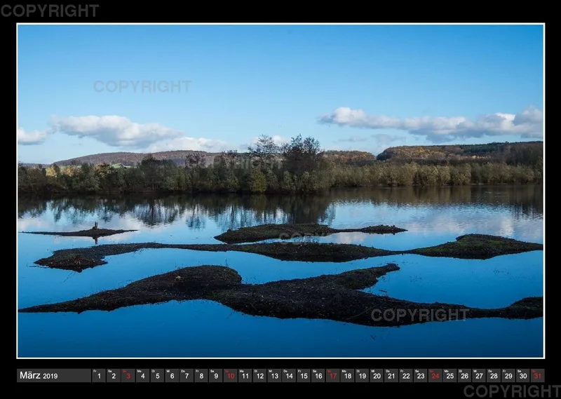 Fotokalender / Northeimer Kiesseen, 2019