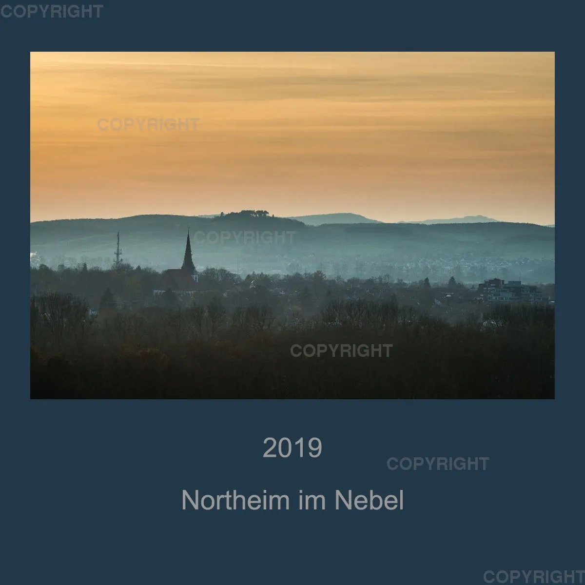 Northeim im Nebel