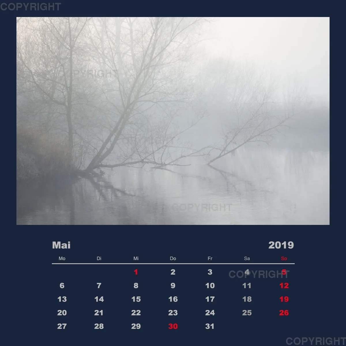 Northeim im Nebel