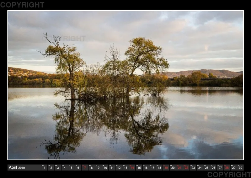 Fotokalender / Northeimer Kiesseen, 2019