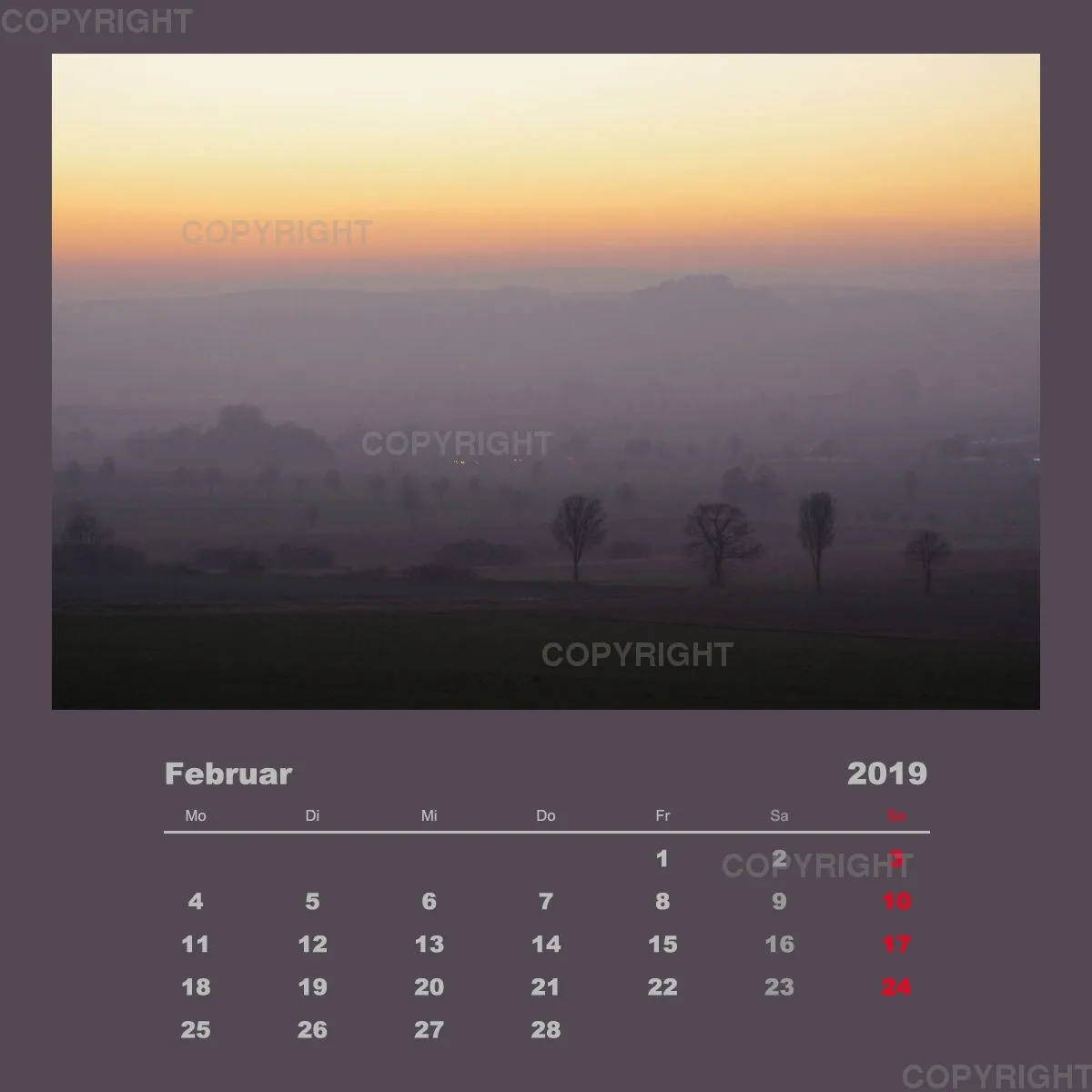 Northeim im Nebel