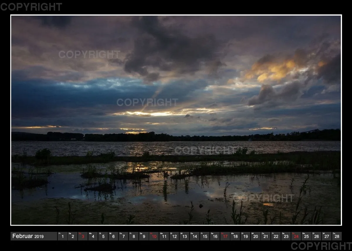 Fotokalender / Northeimer Kiesseen, 2019