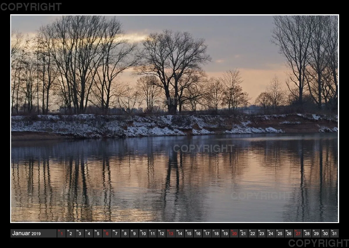 Fotokalender / Northeimer Kiesseen, 2019