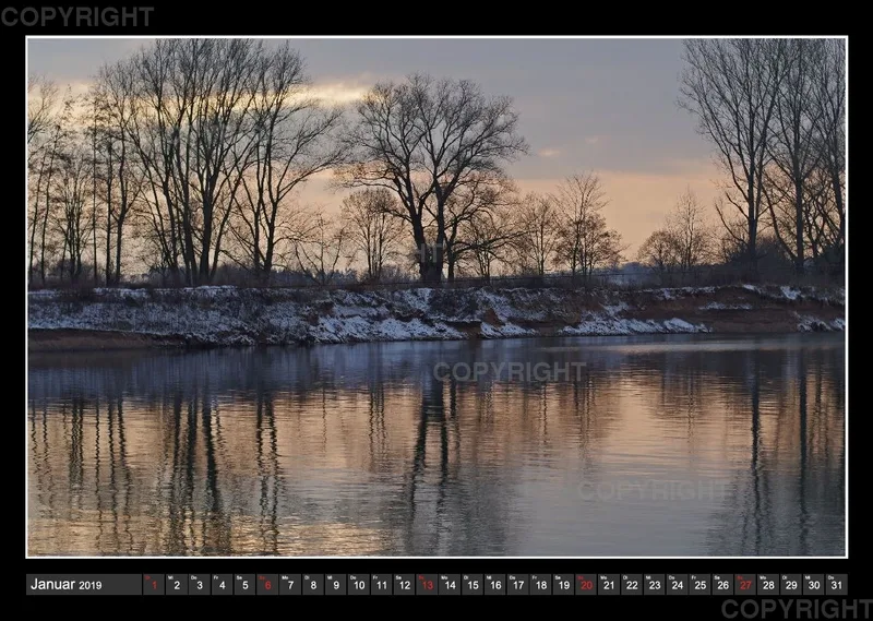 Fotokalender / Northeimer Kiesseen, 2019