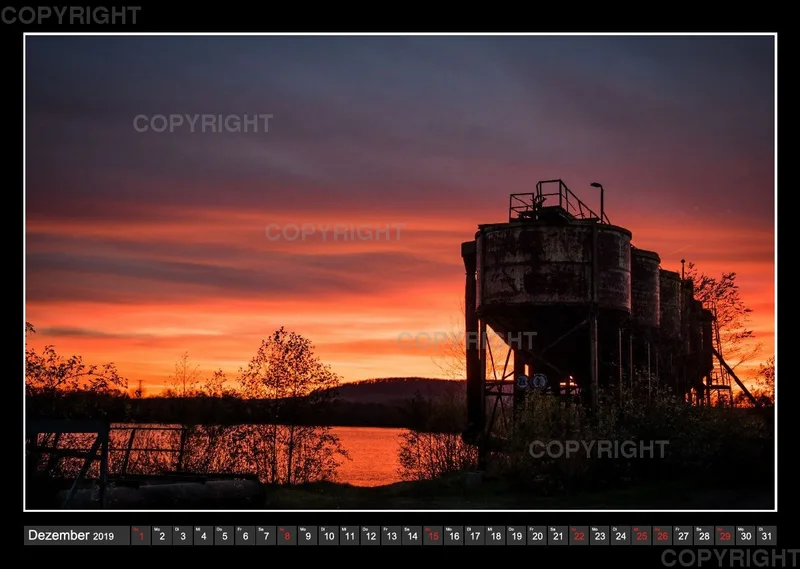 Fotokalender / Northeimer Kiesseen, 2019
