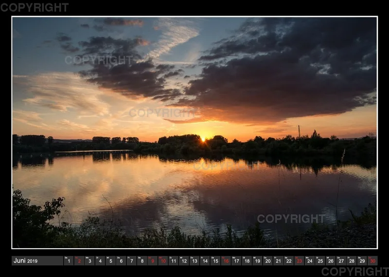 Fotokalender / Northeimer Kiesseen, 2019