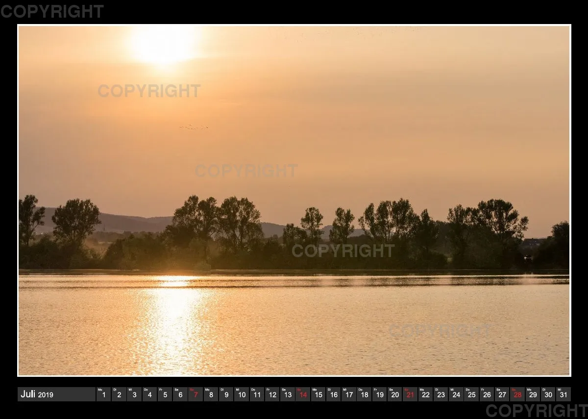 Fotokalender / Northeimer Kiesseen, 2019