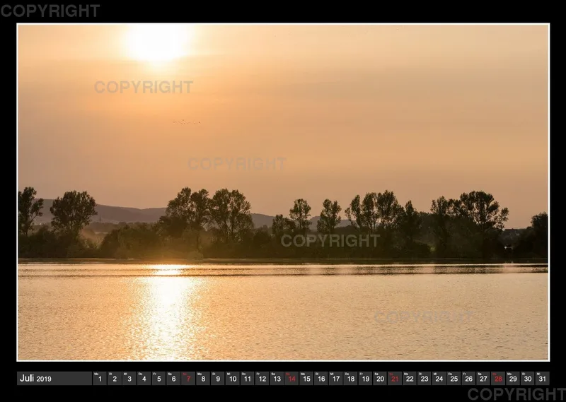 Fotokalender / Northeimer Kiesseen, 2019