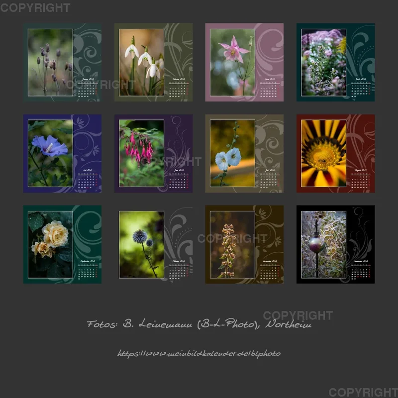Fotokalender / Gartenzauber, 2019