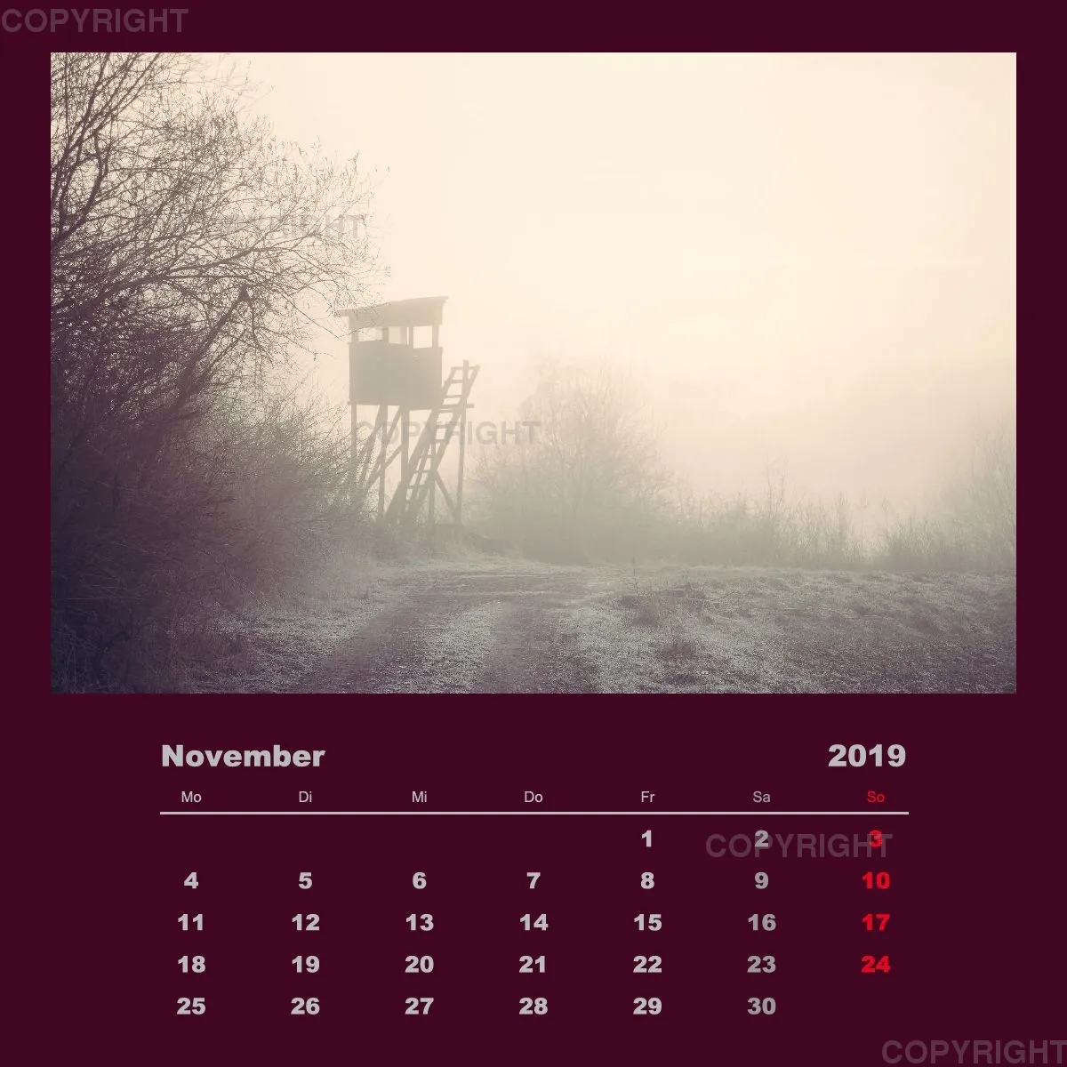 Northeim im Nebel
