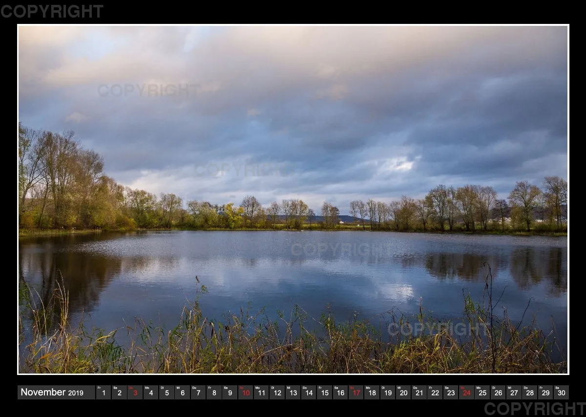 Fotokalender / Northeimer Kiesseen, 2019
