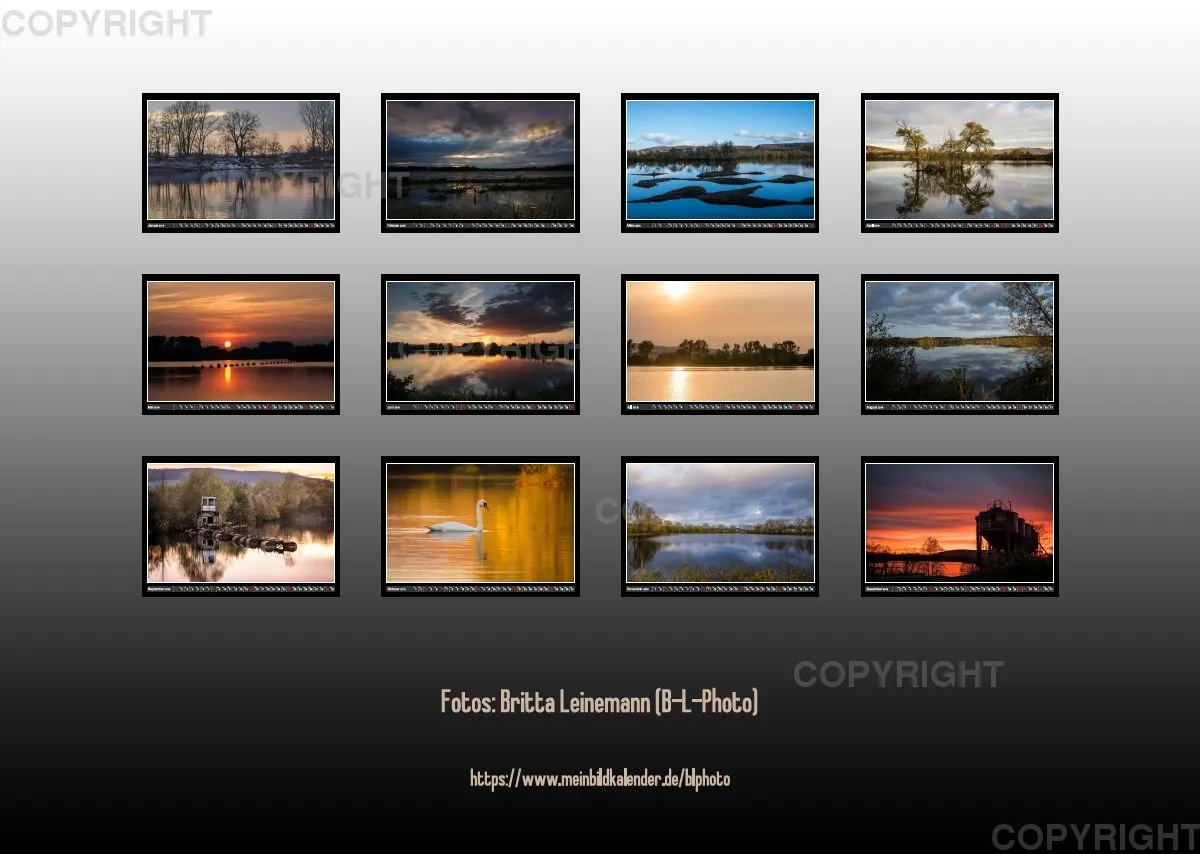 Fotokalender / Northeimer Kiesseen, 2019