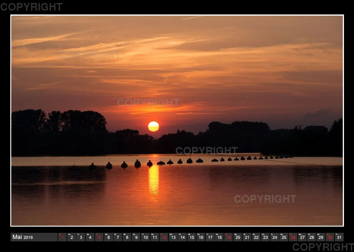 Fotokalender / Northeimer Kiesseen, 2019