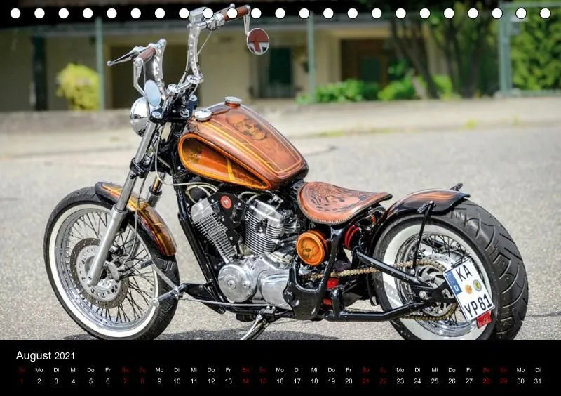 Bobber Germany Tischkalender 2021 DIN 5