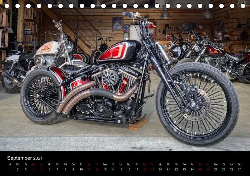 Bobber Germany Tischkalender 2021 DIN 5