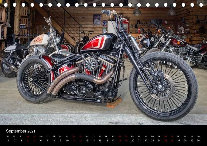 Bobber Germany Tischkalender 2021 DIN 5