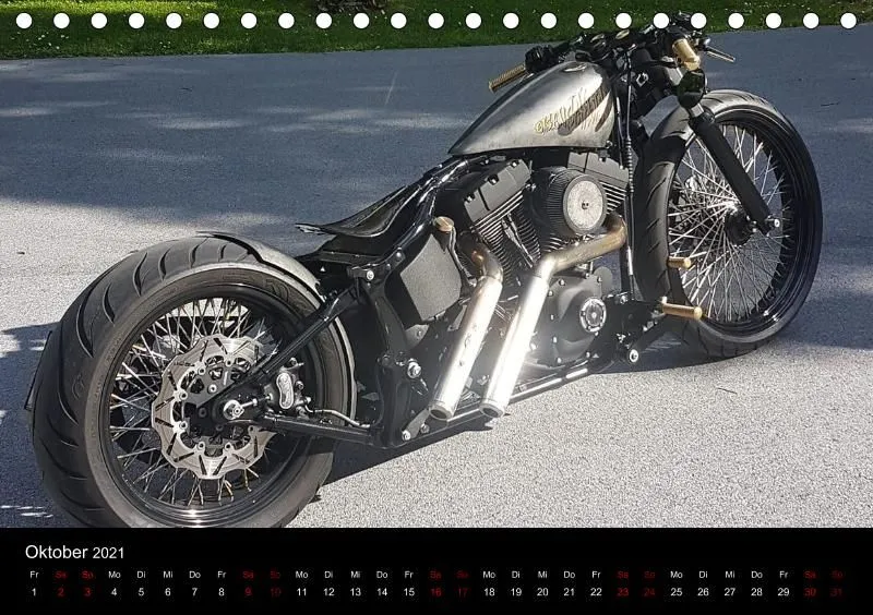 Bobber Germany Tischkalender 2021 DIN 5
