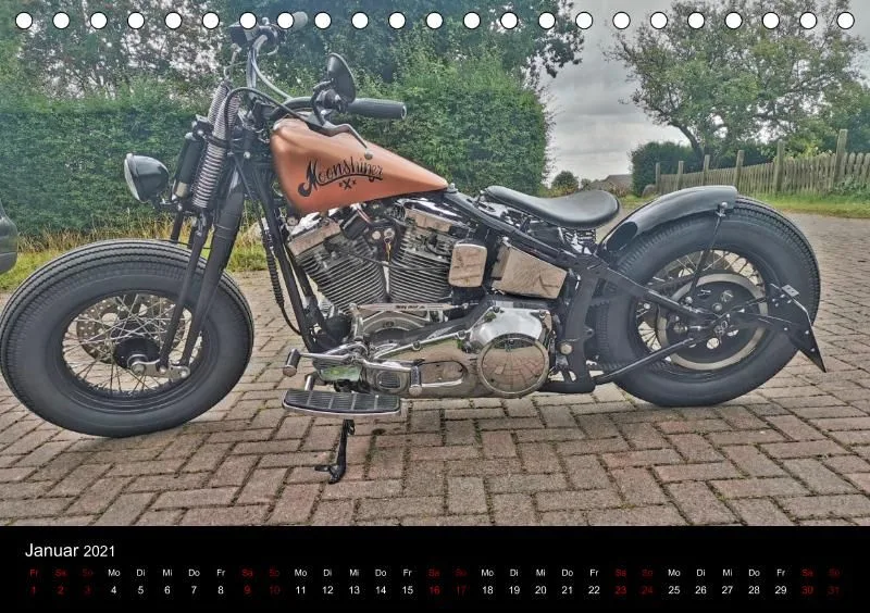 Bobber Germany Tischkalender 2021 DIN 5