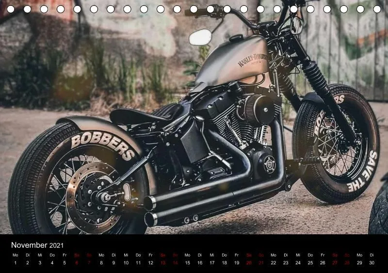 Bobber Germany Tischkalender 2021 DIN 5