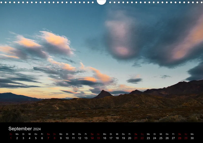 Landschafts Kalender 2024
