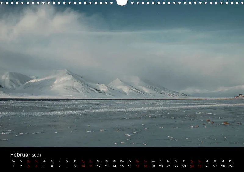 Landschafts Kalender 2024