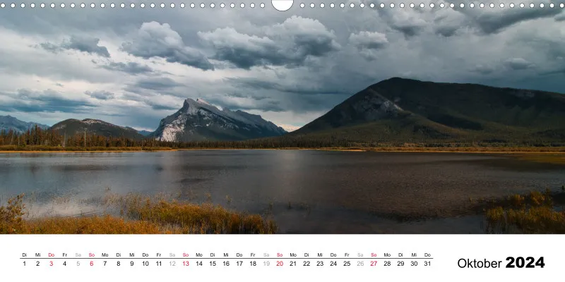 Panorama Landschafts Kalender 2024