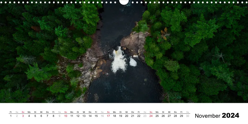 Panorama Landschafts Kalender 2024