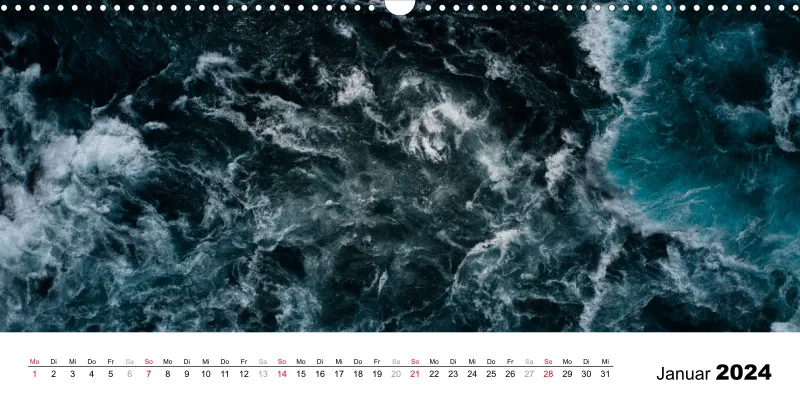 Panorama Landschafts Kalender 2024