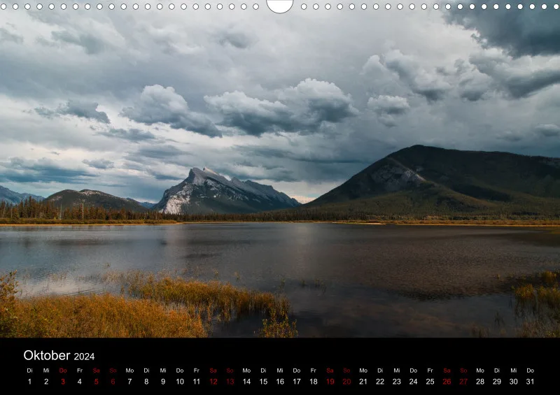 Landschafts Kalender 2024