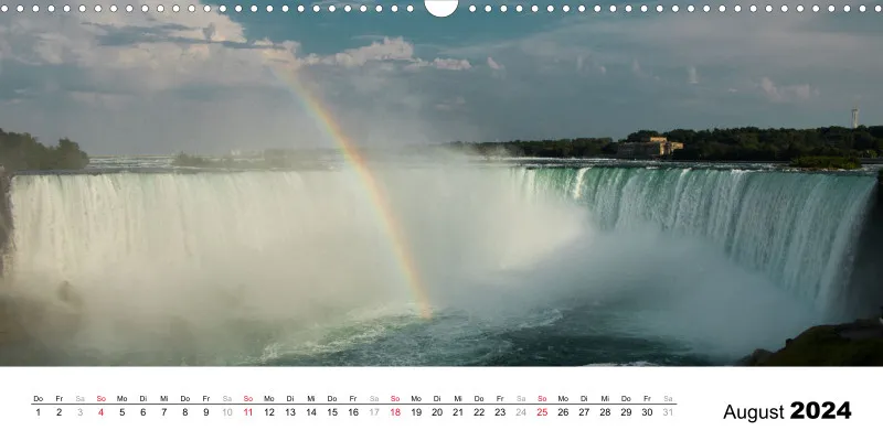 Panorama Landschafts Kalender 2024