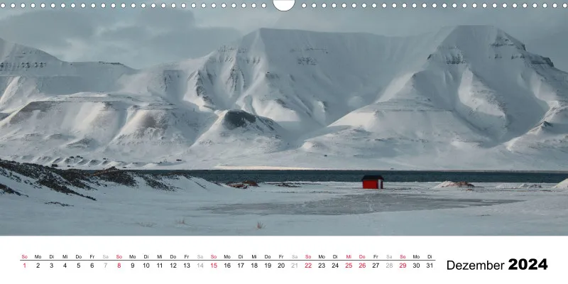 Panorama Landschafts Kalender 2024