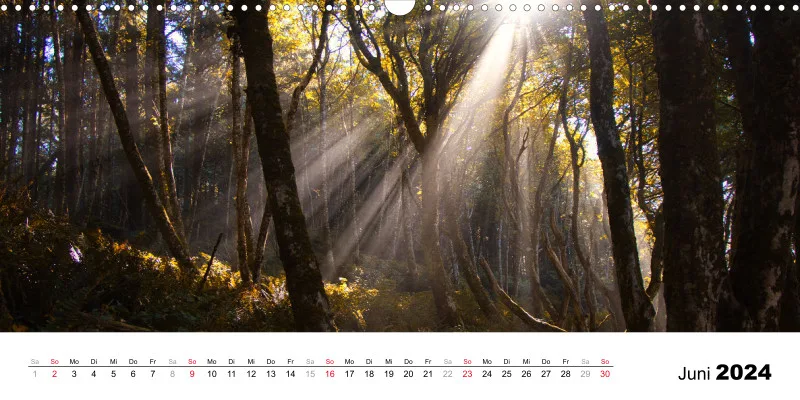 Panorama Landschafts Kalender 2024