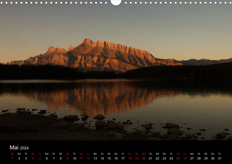 Landschafts Kalender 2024