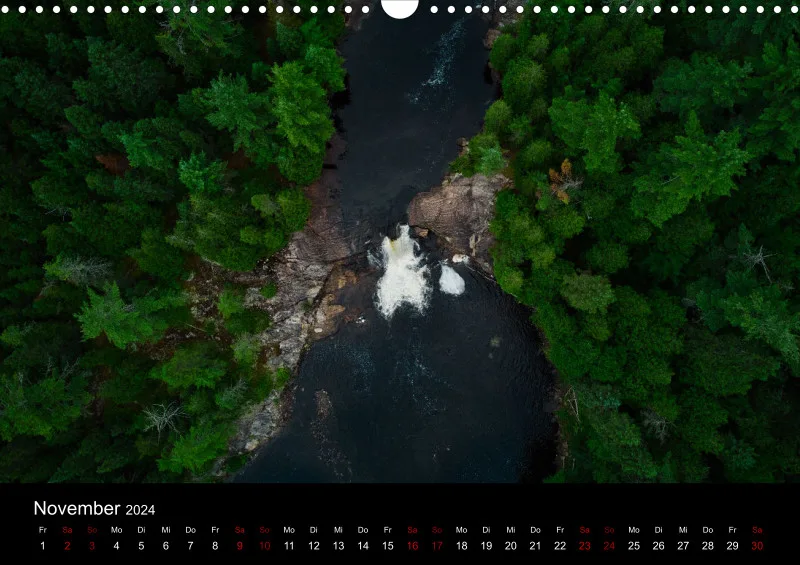Landschafts Kalender 2024