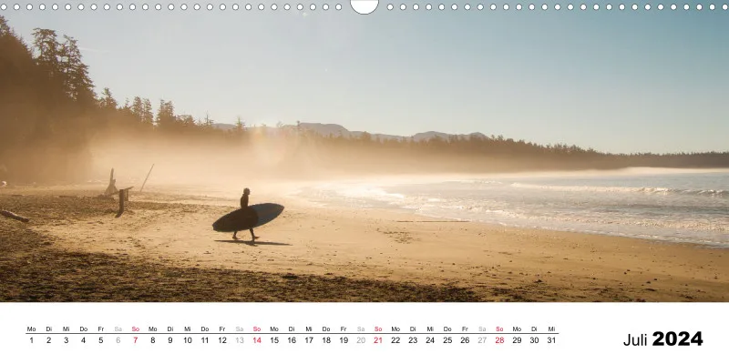 Panorama Landschafts Kalender 2024