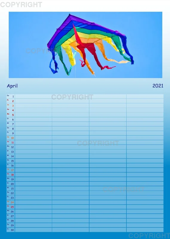 Hoch hinaus - bunte Drachen am Himmel