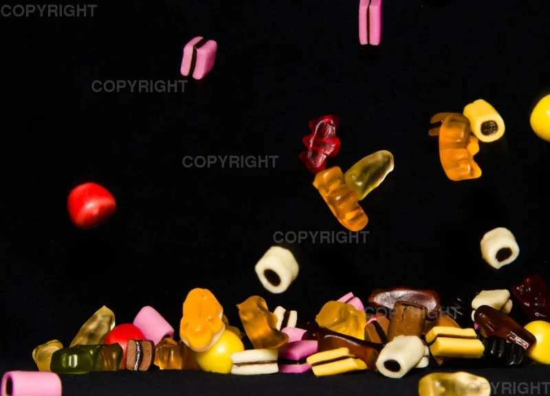 Flying Haribo