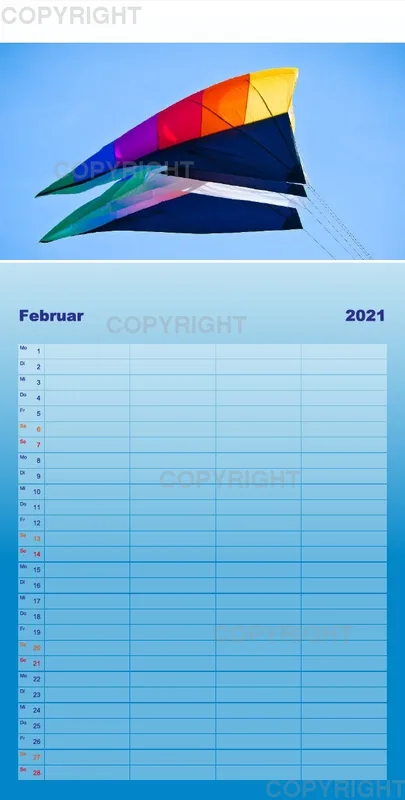 Hoch hinaus - bunte Drachen am Himmel