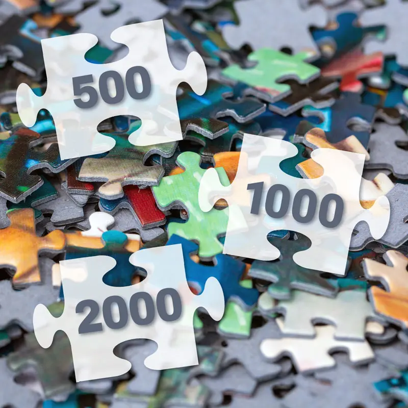 Puzzle mit 1000 Einzelteilen