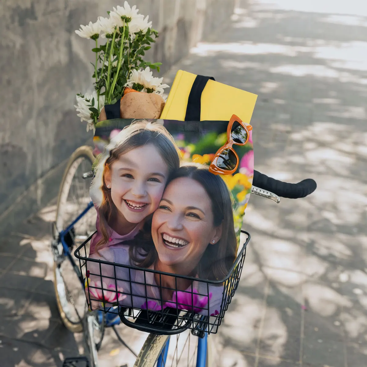 Tasche als praktischer Einkaufsbegleiter auf Fahrrad und Co.
