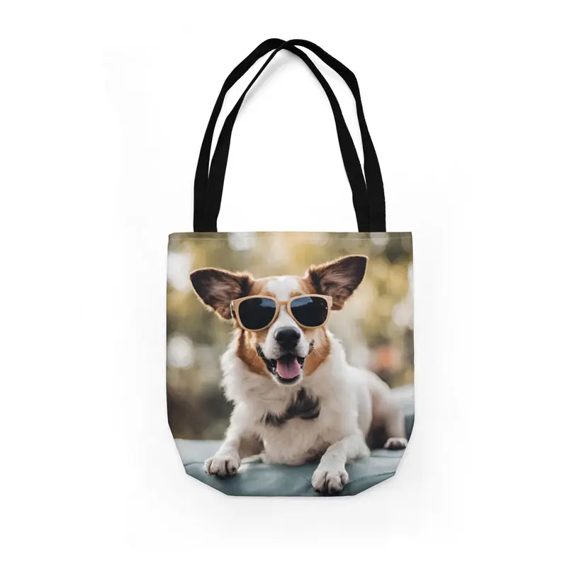 Lassen Sie Ihr Haustierfoto als Tasche drucken! Mit Haustierfotos bedruckte Taschen: Ihren Liebling immer dabei!