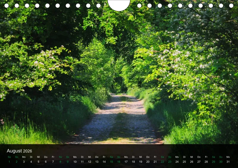 buchenblatt.art Kalender 2026 A5