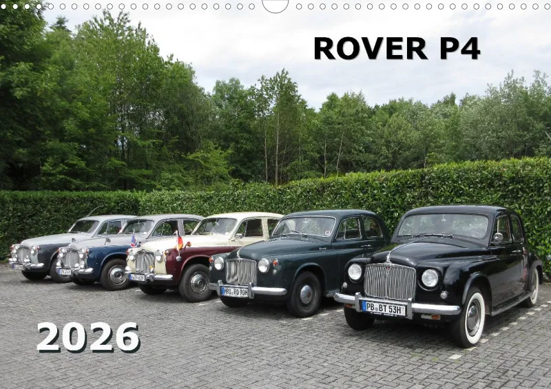 ROVER P4 - Kalender 2026 - DIN A3