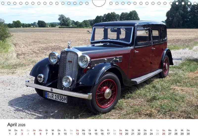 Rover P1 - P2 - P3 - Kalender 2026 - A4