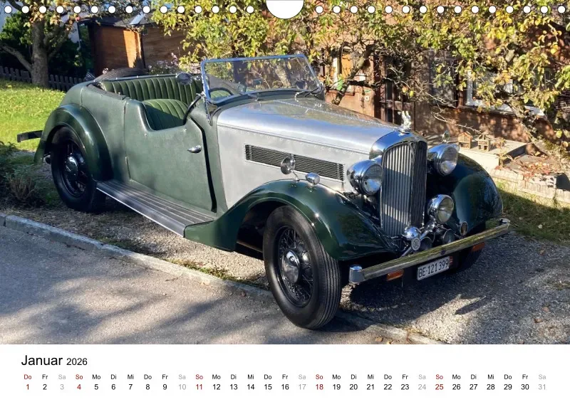 Rover P1 - P2 - P3 - Kalender 2026 - A4