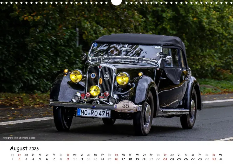 Rover P1 - P2 - P3 - Kalender 2026 - A3