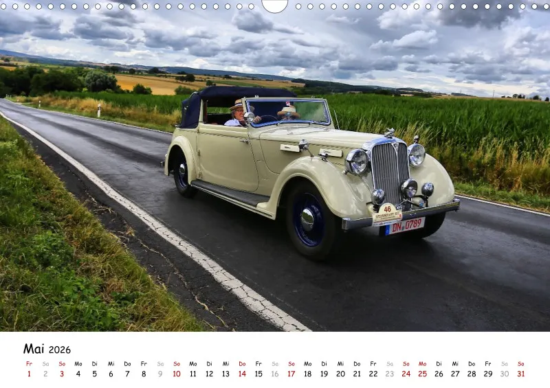 Rover P1 - P2 - P3 - Kalender 2026 - A3
